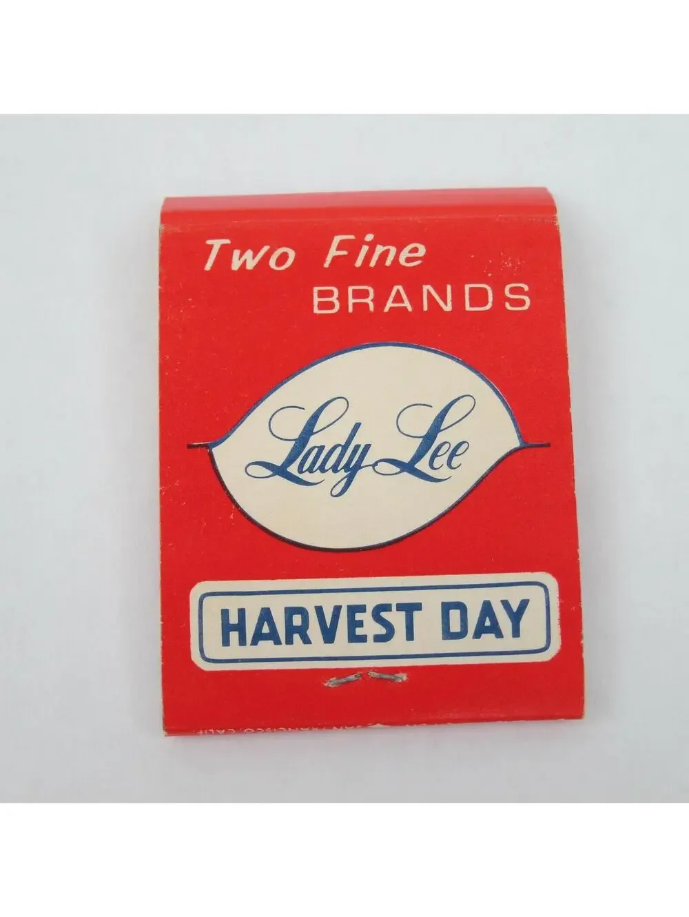 3 Vintage Matchbooks Scot Lad Foods, Thrifty Drug Stores,  Lady Lee Harvest Day